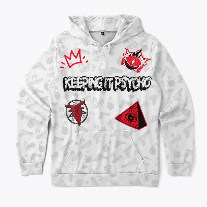 All over print hoodie 